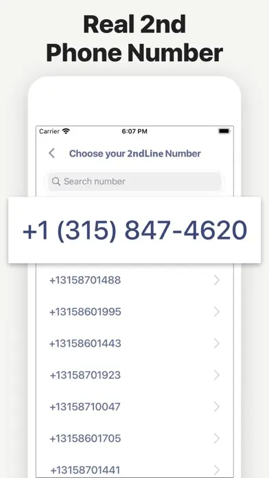حافظ على خصوصية رقمك الشخصي باستخدام تطبيق رقم الهاتف الثاني - لقطة شاشة 2