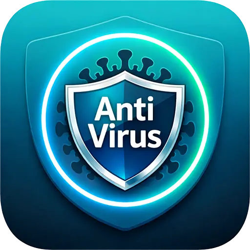 أيقونة تحميل Antivirus AI لفحص مراقبة الجهاز