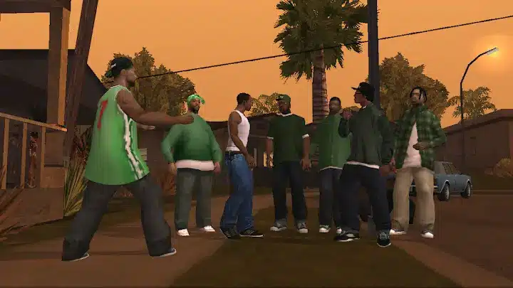 GTA San Andreas للأندرويد: القصة والمميزات وطريقة اللعب - لقطة شاشة 5